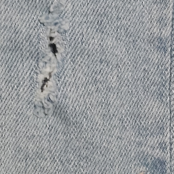 Pilcro and the Letterpress Light Blue Floral Skinny Jeans - Picture 8 of 11